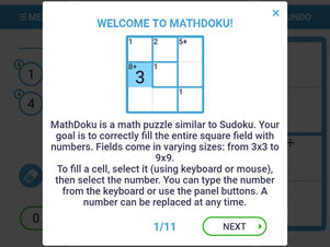 Math Doku - Screenshot